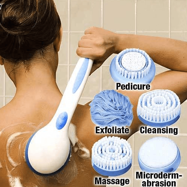 Electric Spinning Spa Body Massage Shower Brush