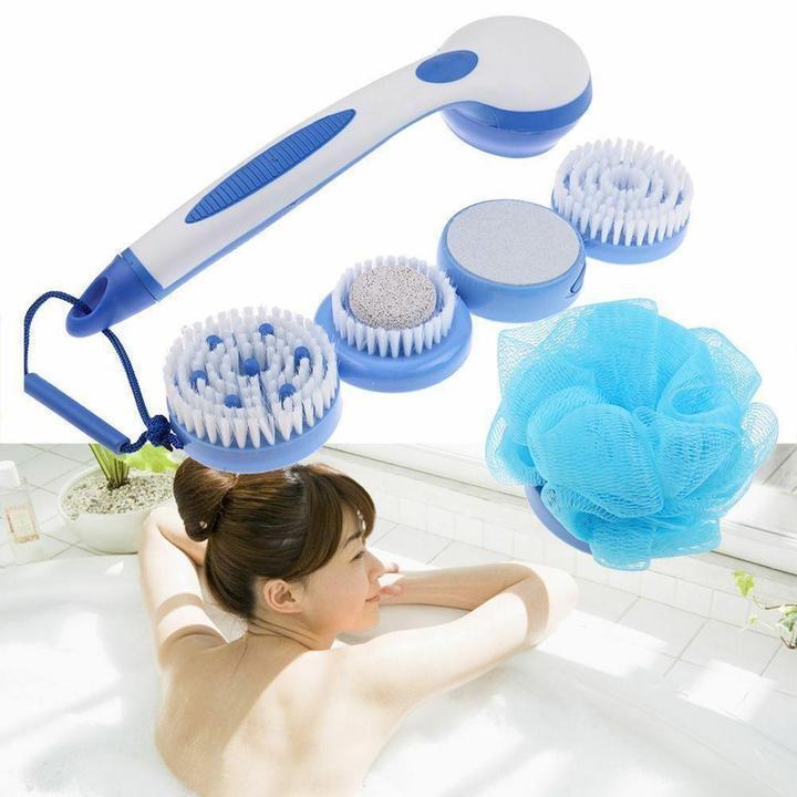Electric Spinning Spa Body Massage Shower Brush