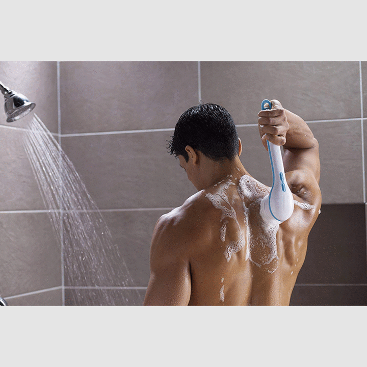 Electric Spinning Spa Body Massage Shower Brush