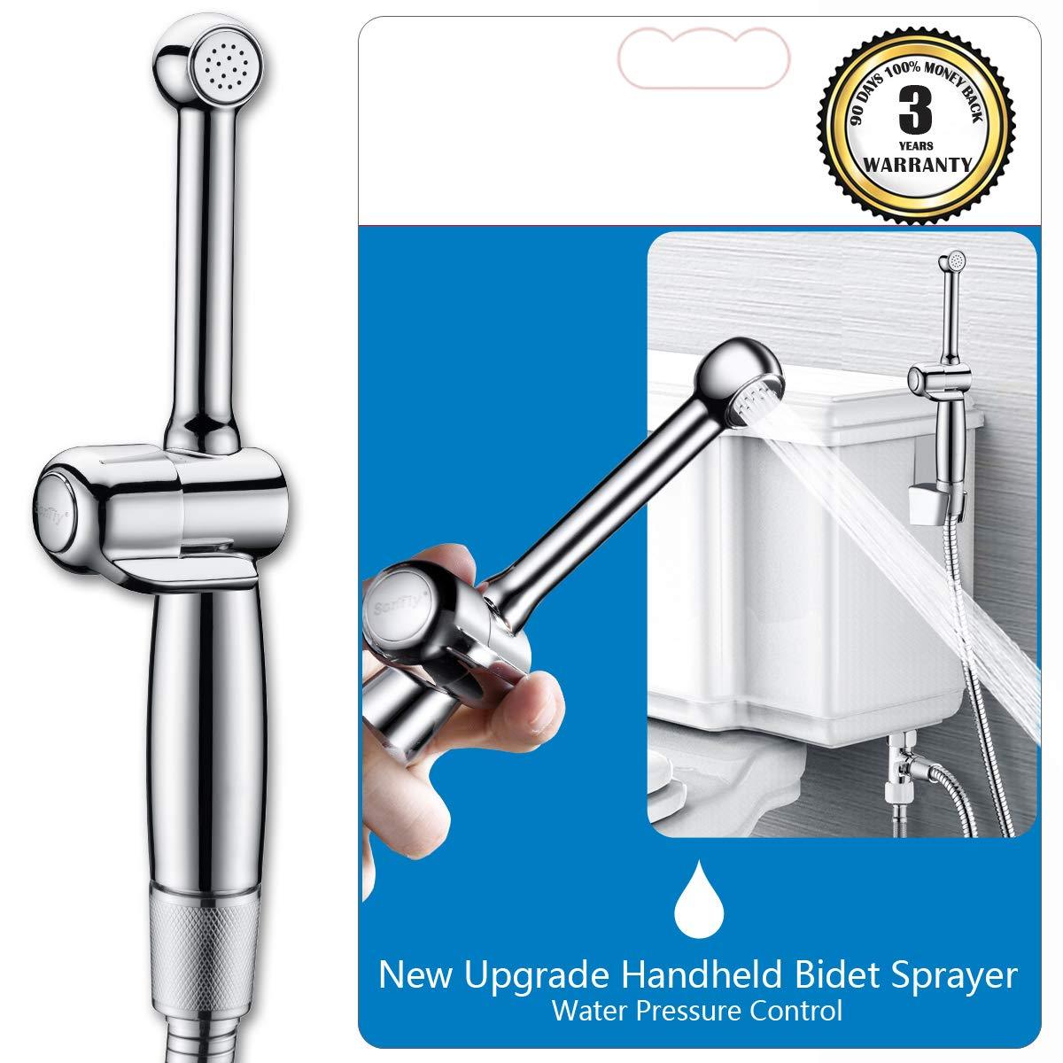 Handheld Bidet Sprayer Kit-Adjustable Pressure Control