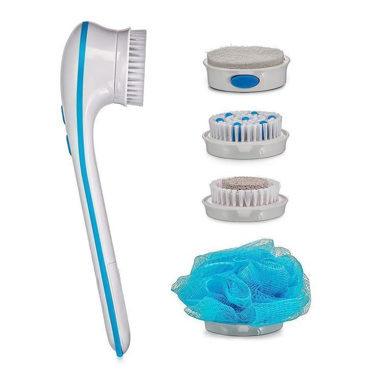 Electric Spinning Spa Body Massage Shower Brush