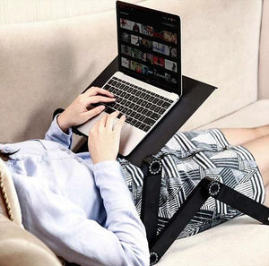 50%OFF Only Before Christmas Day--2020 New Adjustable Ergonomic Portable Aluminum Laptop Desk