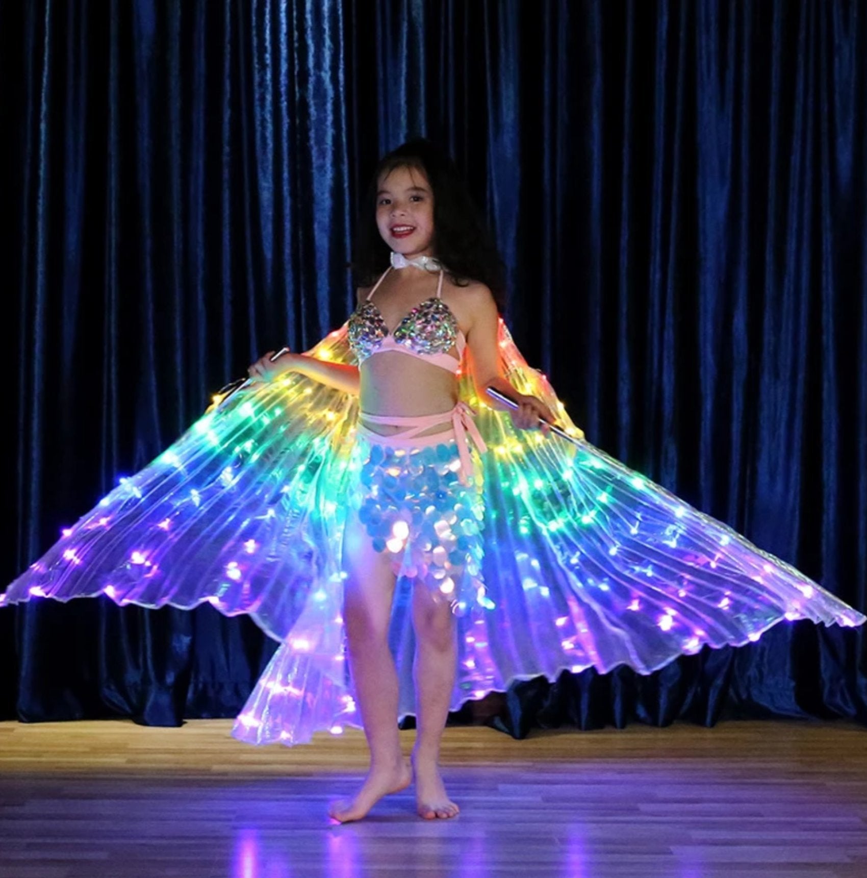 Rainbow Wings - LED Butterfly Costume【Buy 2 free shipping】