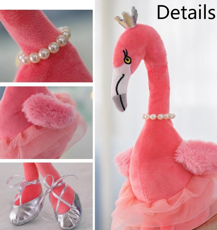 Elegant singing flamingo Plush Toy
